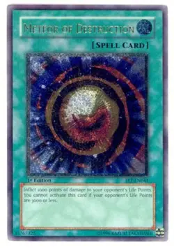 Moderately Played Meteor of Destruction - FET-EN041 - Ultimate Rare - Unlimited - Image 1