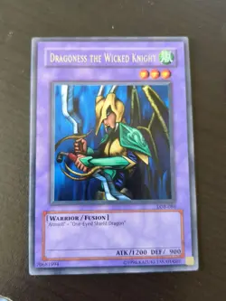 Dragoness the Wicked Knight LOB-086 The Legend of Blue Eyes White Dragon... - Image 1