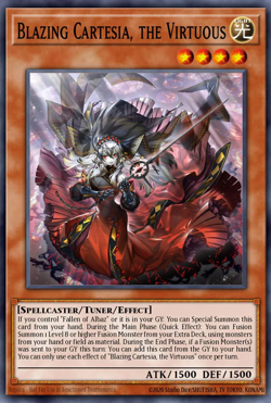Blazing Cartesia, the Virtuous BLTR-EN080 - Ultra Rare - NM YUGIOH TCG - Image 1