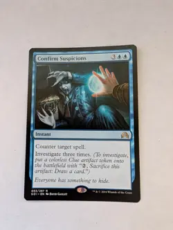 Confirm Suspicions Shadows over Innistrad Regular MTG NM - Image 1