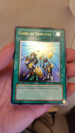 Card of Sanctity (UTR) TLM-EN037 The Lost Millennium-1st Edition 1st Edition - Image 2