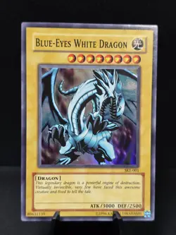 Yu-Gi-Oh! Blue-Eyes White Dragon SKE-001 Super Rare Kaiba Evolution Deck NM- - Image 1