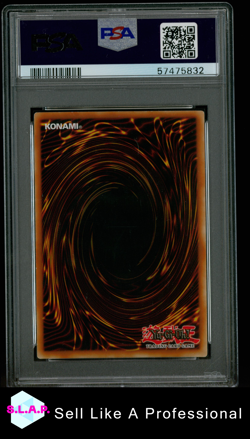 DRK.MAGICIAN.DGN.KNT. LEDD YU-GI-OH LEG DRAGONS/ATLANTIS DECK 2017 DEA00 PSA 9 - Image 2