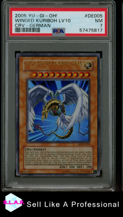 WINGED KURIBOH LV10 CRV-GER YU-GI-OH! CRV-CYBERNETIC REVOLUTION 2005 DE005 PSA 7 - Image 1