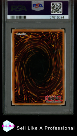 GAIA/DRAGON CHAMPION LOB REPRINT-GER YU-GI-OH! 2010-2017 G102 PSA 7 - Image 2