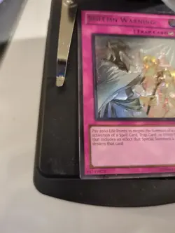 1X SOLEMN WARNING DREV-EN077 ULTRA 1ST NEAR MINT YUGIOH - Image 4