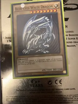 Yu-Gi-Oh! TCG Card Blue Eyes White Dragon LDK2-ENK01 1st Edition - Image 1