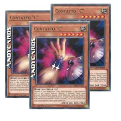 CONTATTO C 3x • (Contact C) • Comune • MP18 IT195 • 1Ed • Yugioh! • ANDYCARDS - Image 1