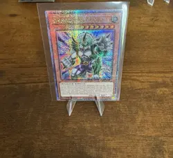 Yugioh Dinowrestler Pankratops MP24 Quarter Century Secret Rare QCSR 25th Stamp - Image 1