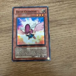 YUGIOH TRUST GUARDIAN TSHD-EN009 1ST Edition SUPER Rare MP - Image 1