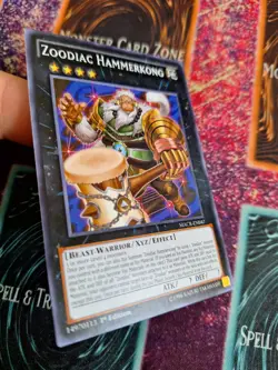 Yu-Gi-Oh! TCG Zoodiac Hammerkong MACR-EN047 Common 1st Edition Near Mint - Image 2