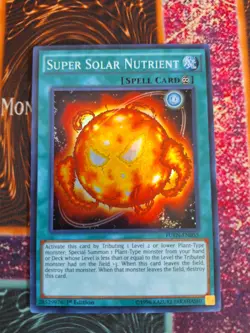 Yu-Gi-Oh! TCG Super Solar Nutrient FUEN-EN055 Super 1st Edition Near Mint a1/ - Image 1