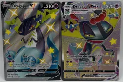 Pokemon TCG: Dragapult V + VMax Set - SWSH096 / SWSH097 - Rebel Clash - Image 1