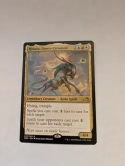 1x Hinata, Dawn-Crowned NM-Mint, English Kamigawa: Neon Dynasty MTG Magic - Image 1