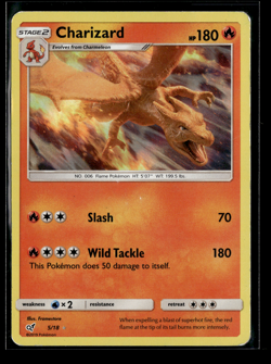 Charizard #5/18 Pokemon Detective Pikachu Holo Rare LP - Image 1