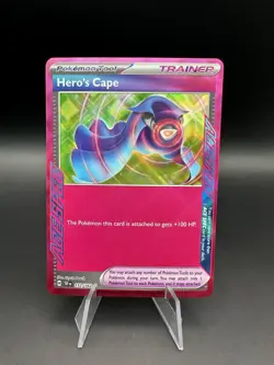 Hero's Cape 152/162 Sv05: Temporal Forces Holo Pokemon TCG NM - Image 1
