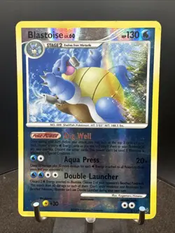 Blastoise 2/127 Platinum Rare Holo - 2009 TCG Pokemon - Image 1