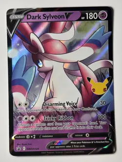 Dark Sylveon V SWSH134 - Celebrations Collection Promo - Pokemon TCG - Image 1