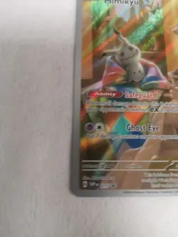 Mimikyu SVP 075 Full Art Black Star Promo Pokemon Paldean Fates Card - Image 2