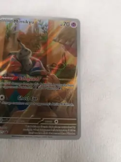 Mimikyu SVP 075 Full Art Black Star Promo Pokemon Paldean Fates Card - Image 3