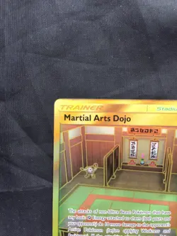 Pokemon Cards: Cosmic Eclipse Secret Rare: Martial Arts Dojo 268/236 - Image 2