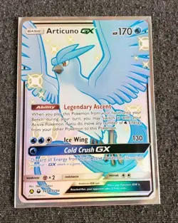 Articuno GX SV54/SV94 Hidden Fates: Shiny Vault Holo Pokemon TCG - Image 1