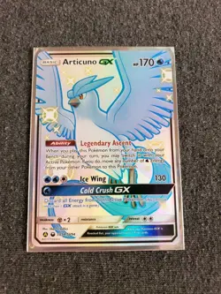 Articuno GX SV54/SV94 Hidden Fates: Shiny Vault Holo Pokemon TCG - Image 2
