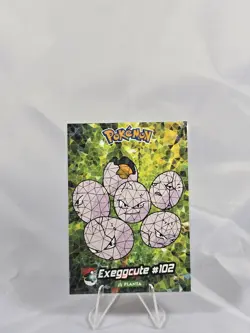 Exeggcute #102 - Cracked Ice Holo - Crystal Collection 2024 - Pokemon Card - Image 1