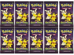 🎃POKEMON X10 BOOSTER TRICK OR TRADE 2023 2st EDITION HALLOWEEN ENG SEALED - Image 1