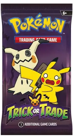🎃POKEMON X10 BOOSTER TRICK OR TRADE 2023 2st EDITION HALLOWEEN ENG SEALED - Image 2
