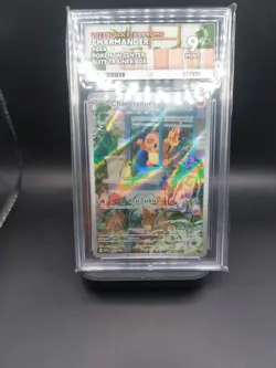 Charmander Pokemon Center SVP 044 Obsidian Flames Promo Stamped ACE 9 MINT - Image 1