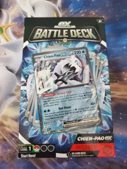 Pokemon TCG ex Battle Deck 2023 Chien-Pao ex 60-Card Ready to Play Deck New - Image 1
