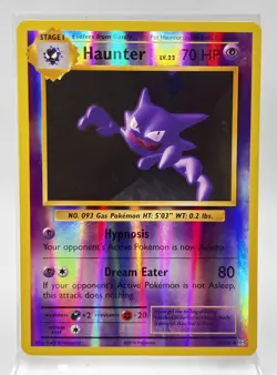 Haunter 48/108 Reverse Holo Pokemon Card 2016 XY Evolutions LP - Image 1