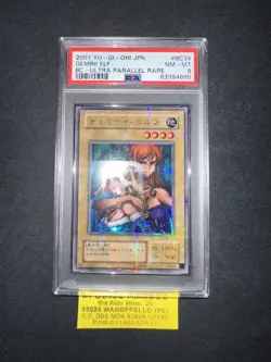 YU GI OH PSA 8 GEMINI ELF BC-34 ULTRA PARALLEL RARE JAPANESE 2001! - Image 2