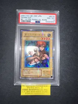 YU GI OH PSA 8 GEMINI ELF BC-34 ULTRA PARALLEL RARE JAPANESE 2001! - Image 3
