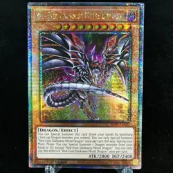Yu-Gi-Oh! TCG Red-Eyes Darkness Metal Dragon RA04-EN106 1st Edition - Image 1
