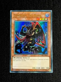 🔥YUGIOH • ZOMBYRA THE DARK • ULTRA RARE • LART-EN059 • LIMITED EDITION • NM🔥 - Image 1