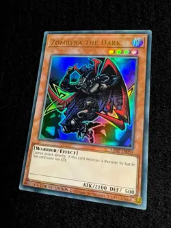 🔥YUGIOH • ZOMBYRA THE DARK • ULTRA RARE • LART-EN059 • LIMITED EDITION • NM🔥 - Image 3