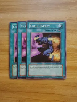 Yu-Gi-Oh - Chain Energy 3X - Full Playset - Image 1