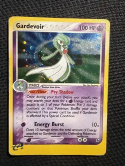 Pokemon Gardevoir TCG Holo Rare Card 7/109 Ruby and Sapphire Edition - Image 1