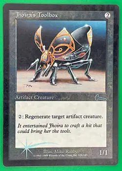 MTG - FOIL Jhoira’s Toolbox - Urza’s Legacy - Lightly Played Cond - MAGIC CARD - Image 1