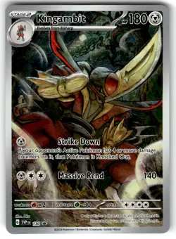 Kingambit Promo SV: Scarlet & Violet Promo Cards 130 NM - Image 1