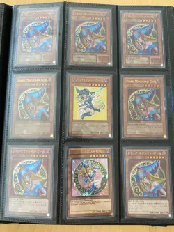 Yu-Gi-Oh! Binder Lot - Dark Magician Girl, Blue-Eyes, God Cards (NM, JPN & ENG) - Image 1