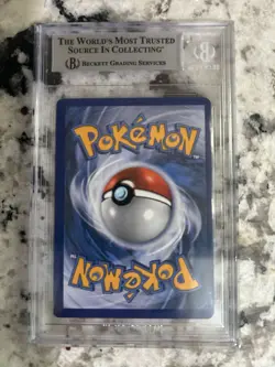 2019 Pokemon Red & Blue Tag Team Trainer Card BGS 8.5 Graded - Image 2