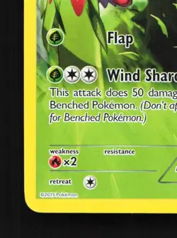 Dustox 8/108 LP Roaring Skies English Pokemon Card TCG - Image 2