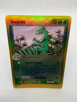 Sceptile 11/109 Ruby Sapphire Reverse Holo Rare 2003 Pokemon Card - Image 3