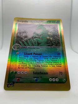 Sceptile 11/109 Ruby Sapphire Reverse Holo Rare 2003 Pokemon Card - Image 4