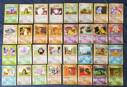 Pokemon Japanese Vending Machine Series Lot - 32 Card Set - Image 1