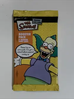 WOTC The Simpsons Trading Card Game Booster Pack 2003 NEW FACTORY SEALED TCD - Image 1