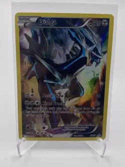 DIALGA XY77 Full Art Black Star Promo 2015 Pokemon Card VLP-EX - Image 1